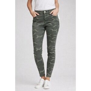 Maurices Olive Camo Skinny Pants